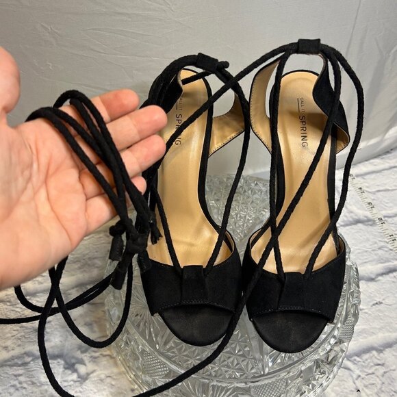 cork wedge shoes - Picture 9 of 12